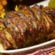 Огромный кусок Мяса запеченный с грушей и тимьяном! По настоящему праздничный рецепт!